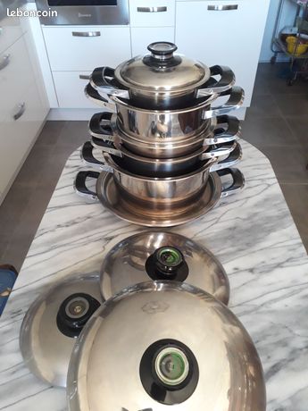 Batterie de cuisine AMC 6 éléments