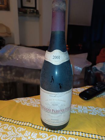 Vin Bourgogne Passetoutgrain 2001 - Vins & Gastronomie