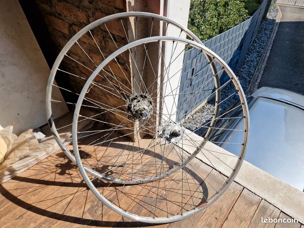 Lot roue libre maillard vélo vintage normandy 5 vitesses - Équipements vélos
