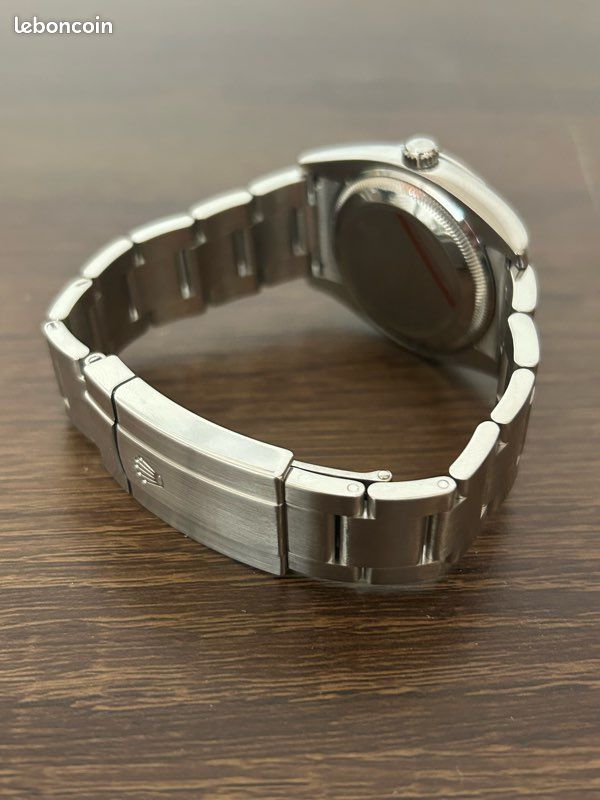 Rolex Air King 114210 34mm fond bleu (image 5)