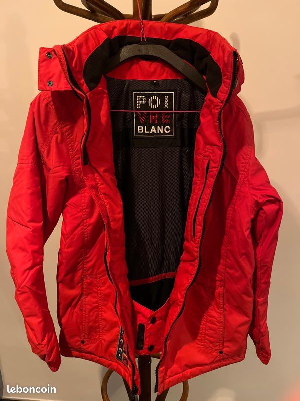 Poivre Blanc Blouson Ski Homme Veste De Ski Poivre Blanc Vêtements