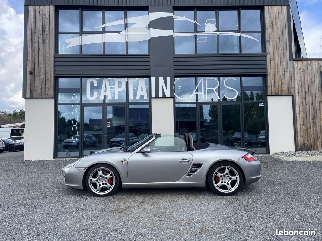PORSCHE BOXSTER S 3.2i 280 CH TYPE 987 CABRIOLET BVM6-PACK CHRONO-BOSE-GARANTIE 12 MOIS- (image 5)