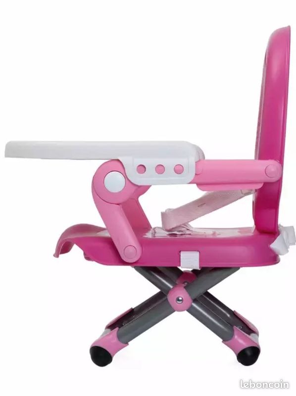 Rehausseur Chicco Pocket Snack Pink Rose (image 2)