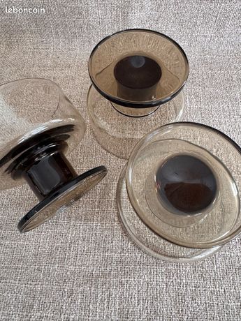 Coupes Mobil Vintage en verre fumé | Aix-en-Provence | | L'atelier de