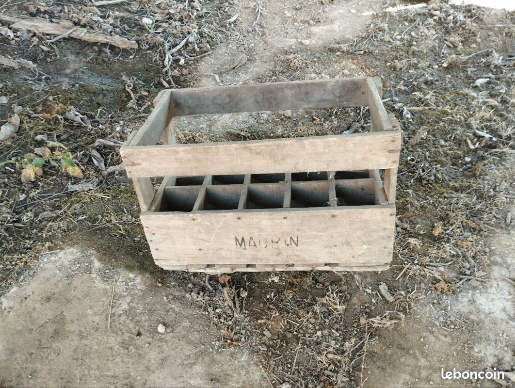 Ancienne caisse a bouteilles (image 1)
