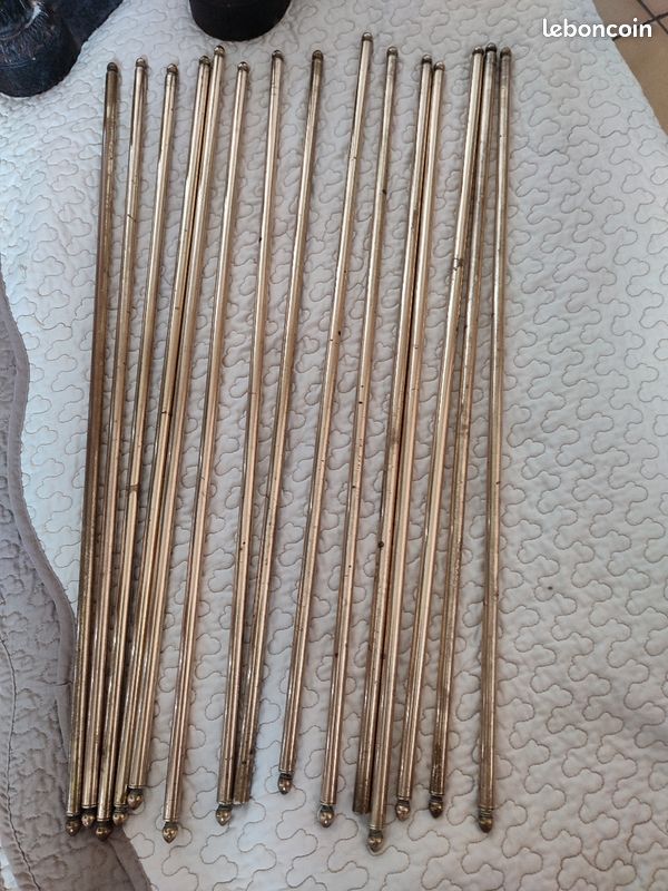 Barres cuivre pour tapis d' escalier (image 1)
