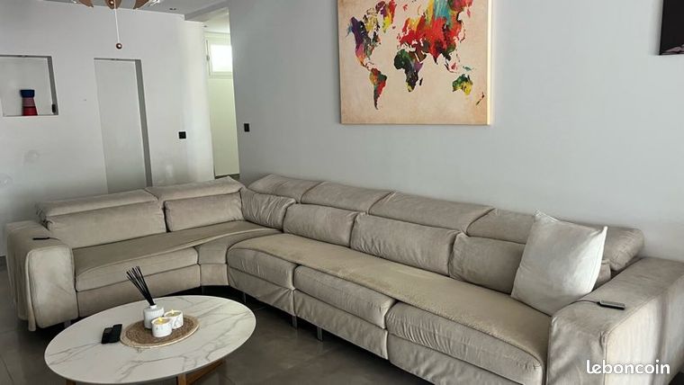Canapé D'angle Convertible Gris – Poltronesofa Confortable Et Spacieux