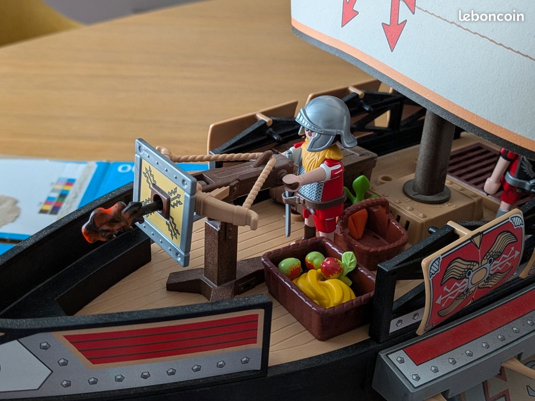 Playmobil Galere Romaine d'occasion