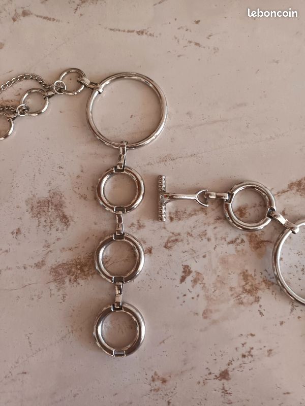 Ceinture , couleur argent, 80 cm (image 5)
