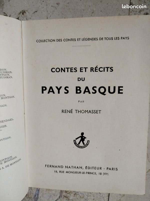 Contes et légendes du pays basque 1949 (image 2)
