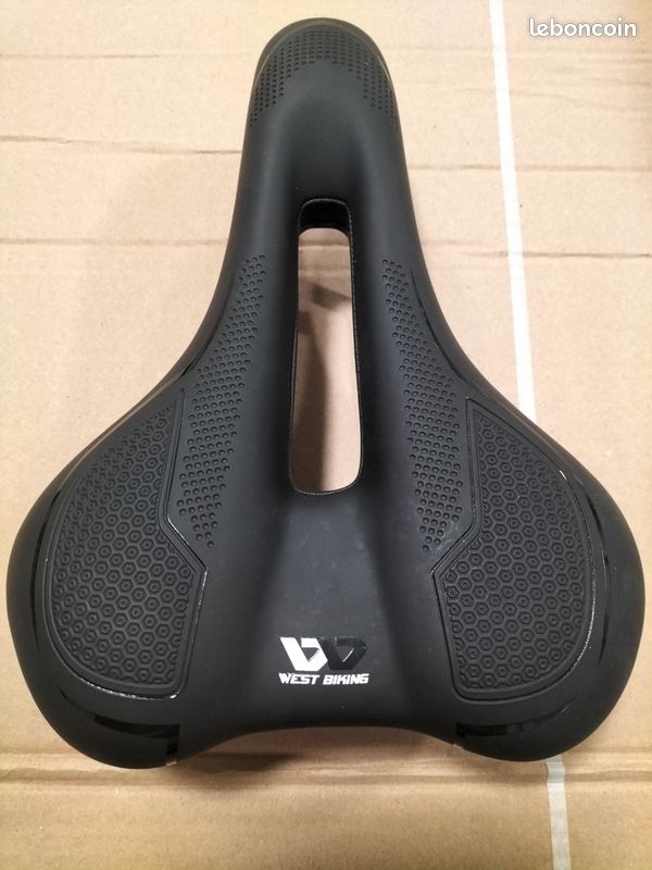 Accessoire vélo,selle de vélo ergonomique en cuir artificiel,légère