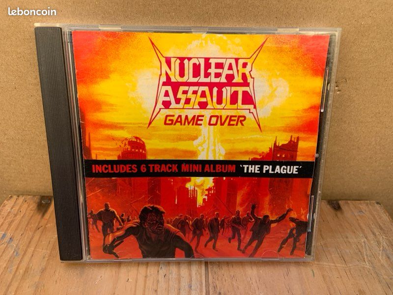 CD Trash - Nuclear Assault – Game Over- 1987 (image 1)