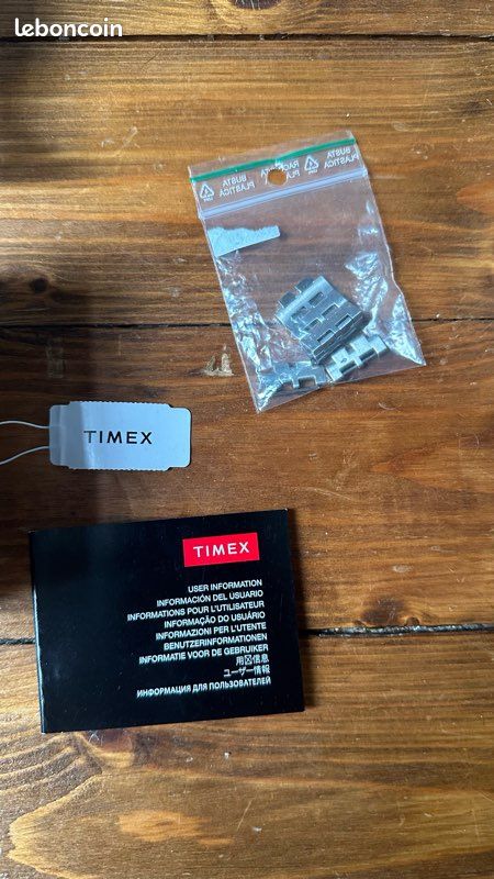 Timex q chronographe reverse panda (image 8)