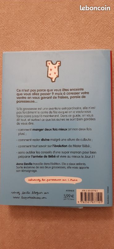 Livre La grossesse des paresseuses (image 3)