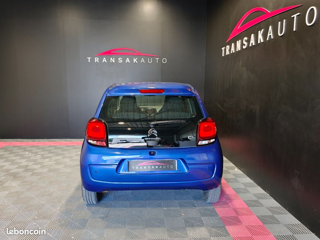 CITROEN C1 VTi 72 ch Feel / RADARS DE RECUL ARRIERE / CLIM MANUELLE / LIMITEUR DE VITESSE / MOTEUR A CHAINE (image 4)