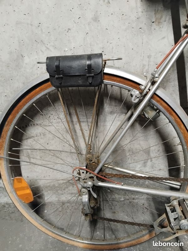 Support De Vélo Ancien Artisanal Années 1940/50 - Pour Feux Et Compteur