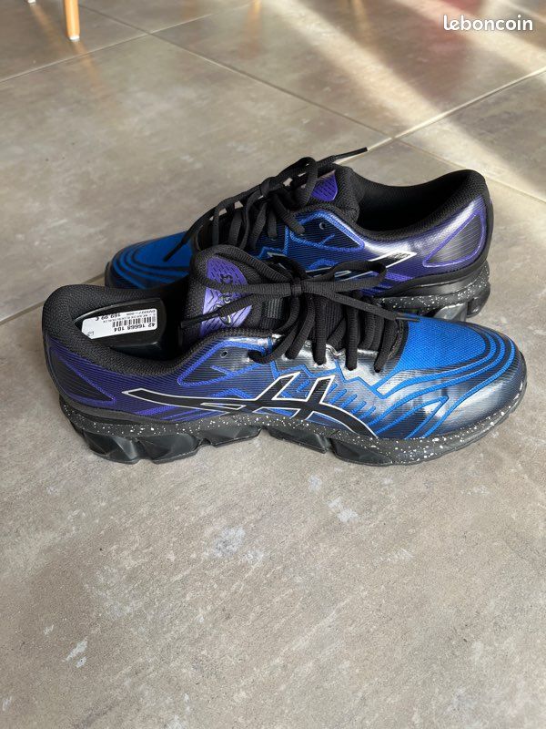 Basket Asics GEL-QUANTUM 360 VII bleu-noir (image 3)