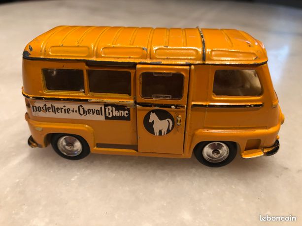 Miniature CIJ 1/43 Renault Estafette - Microcar Hostellerie Du Cheval Blanc (France)