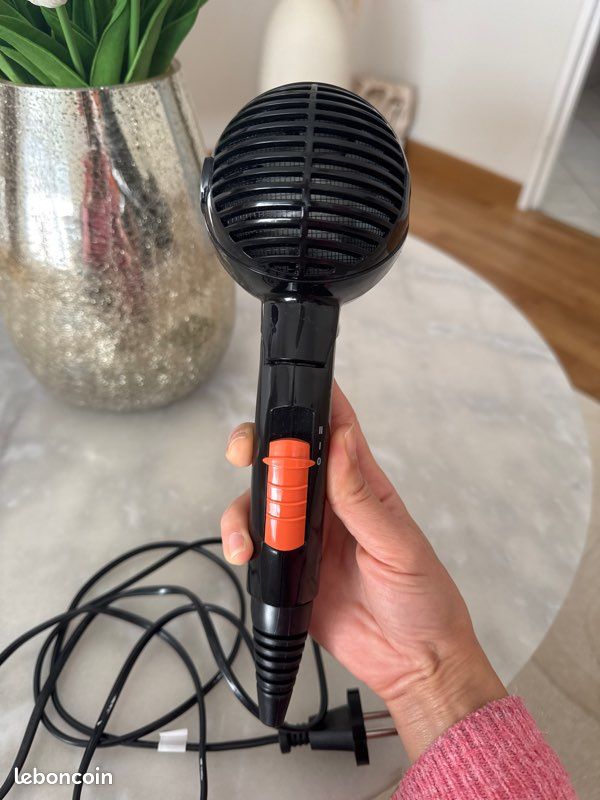 Pliant Sèche-cheveux De Voyage Et Camping Portable 1200w Outil De