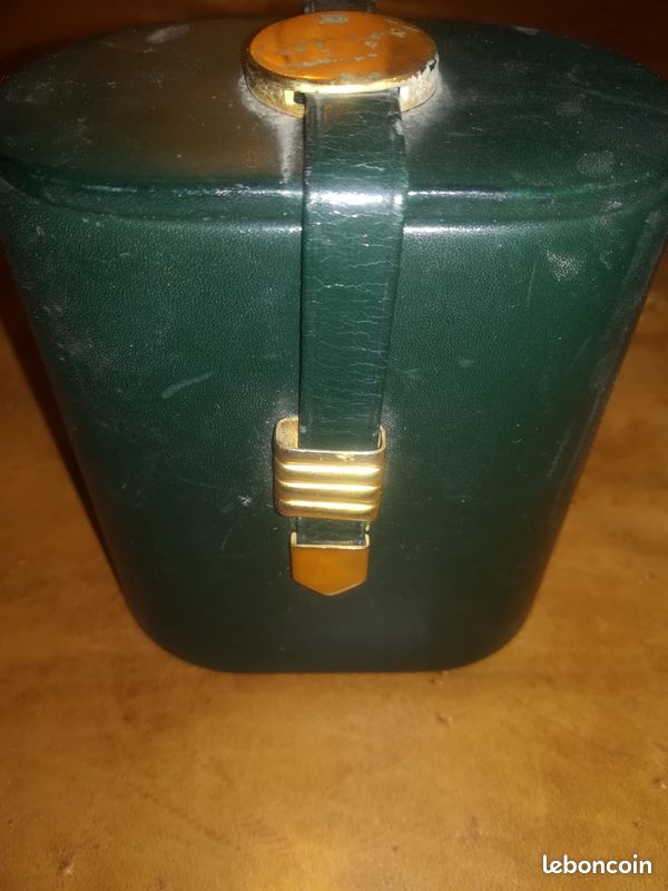 Boite a Parfum cuir de couleur vert de Guerlain (image 3)