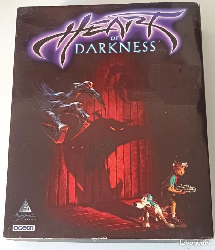 Heart Of Darkness - Jeu PC CD-Rom - Infogrames Replay Plateforme