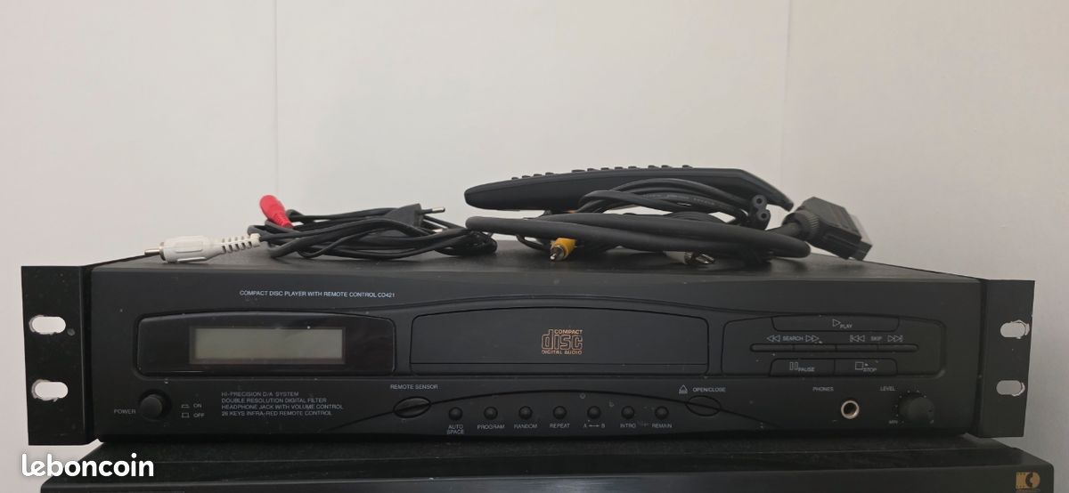 Lot de 2 enceinte+1 ampli sono+1 lecteur cd (image 6)