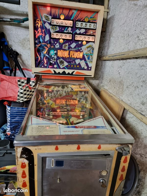 Flipper Gottlieb Royal Flush (image 7)