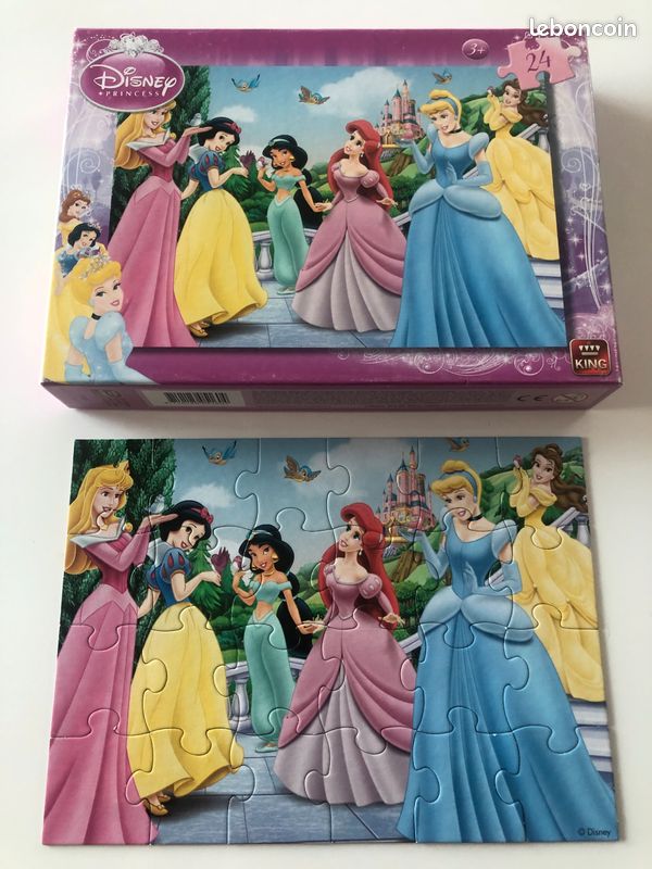 Puzzle 24 pièces Princesses Disney (image 1)