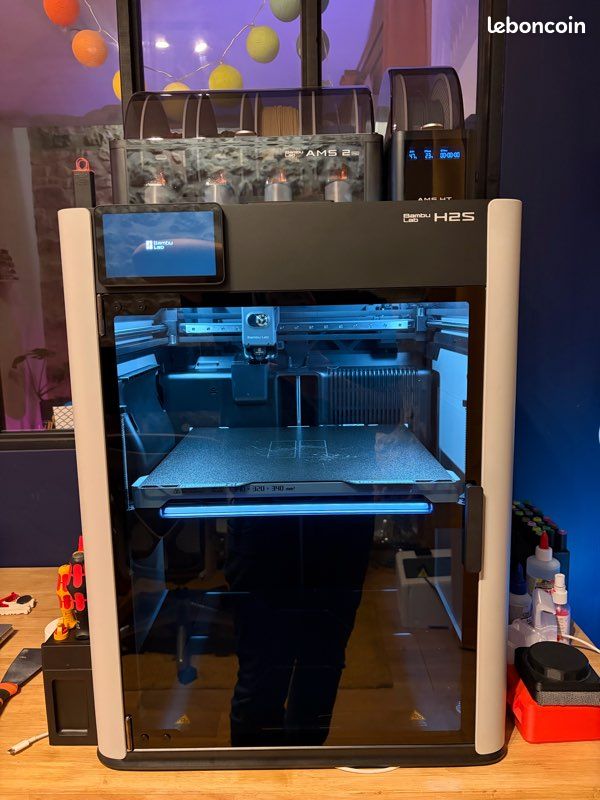 Bambu Lab H2S (Avec AMS 2 Pro) + AMS HT et accessoires (image 1)