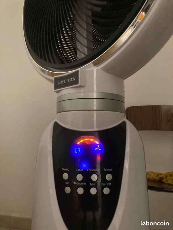 Ventilateur Brumisateur Royal Swiss Mist Fan Électroménager