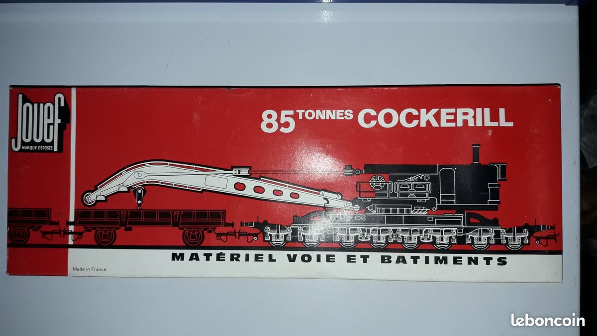 Wagon Grue Jouef N°559 - Modèle Vintage Villeneuve Cockerill 851, Coffret 663