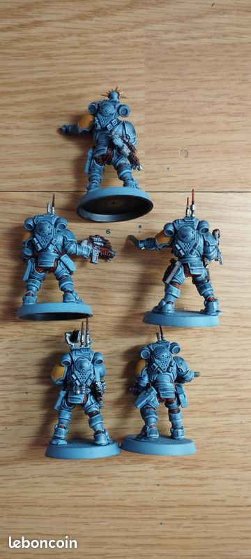 Space Marines 5x Escouade Infiltrator Warhammer 40k Infiltrator Squad Space Marine Ultramarines Space Wolves (image 2)