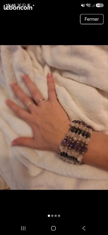 Parure bijoux améthyste (image 4)