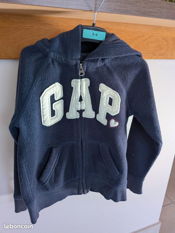 Veste Bombardier Femme Gap Marine Bleu - Taille 10 - Style Casual Et Chaud
