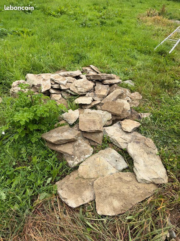 Pierres de schiste / pierres plates anciennes (image 2)