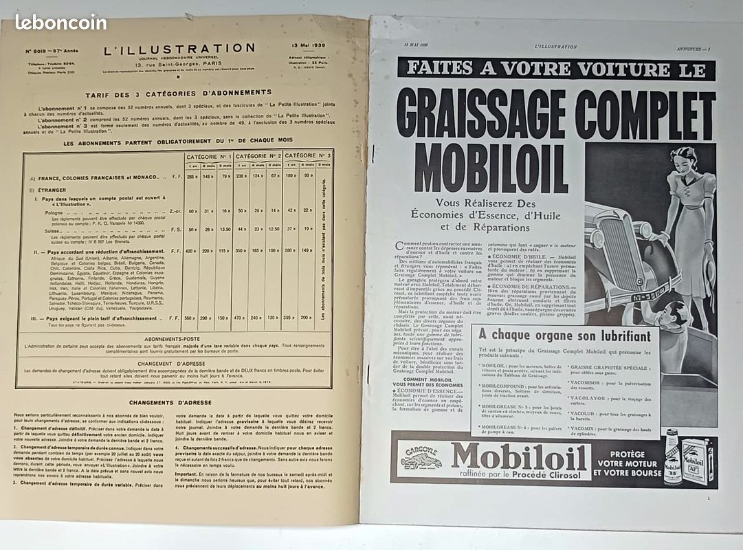 Revue L'Illustration - Spécial Salon de Peinture - 13 Mai 1939 (image 2)