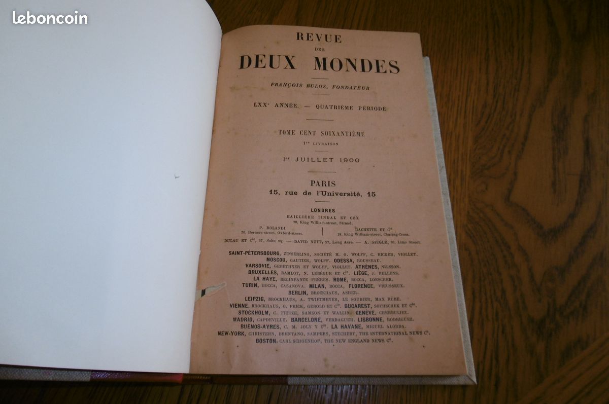 Revue des deux mondes juin 1900 (image 2)