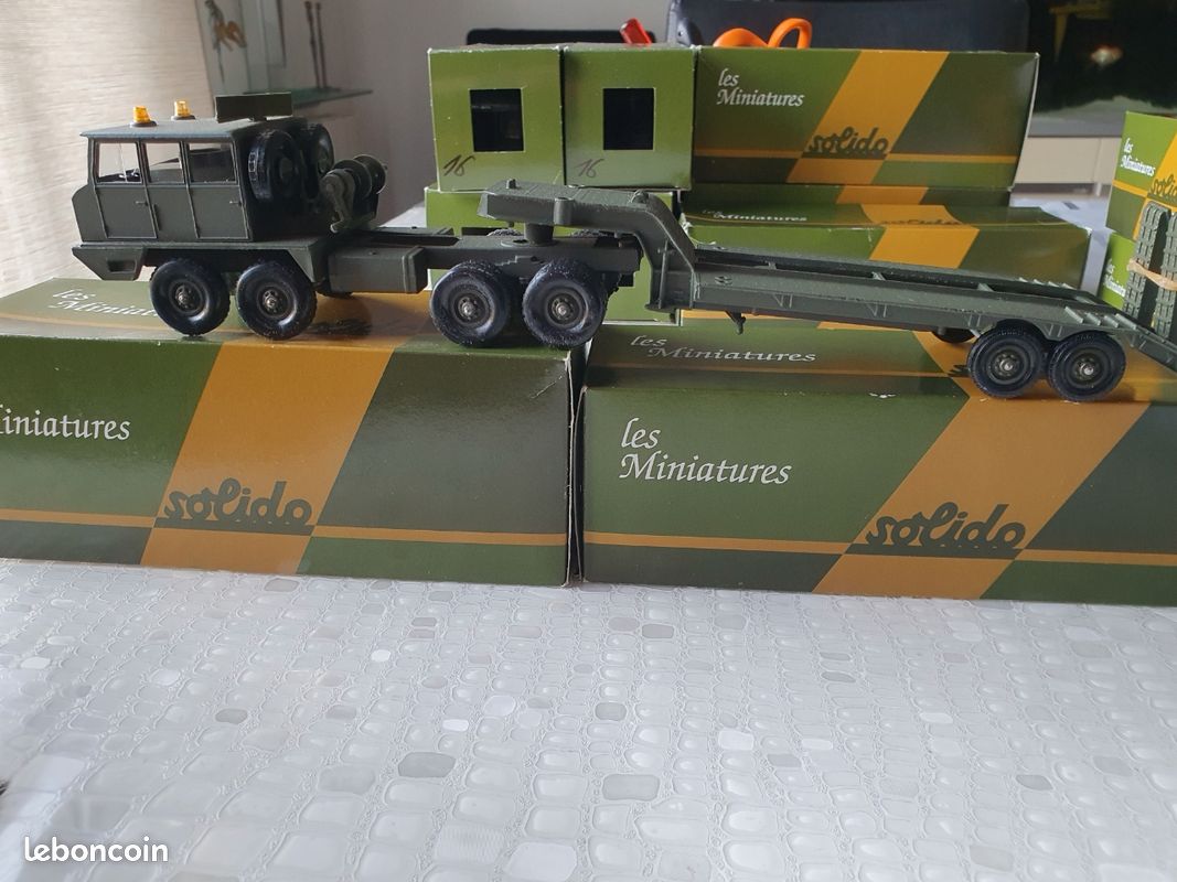 Camion Citerne Berliet TR30 Solido 1/43 – Boîte Vide D'origine
