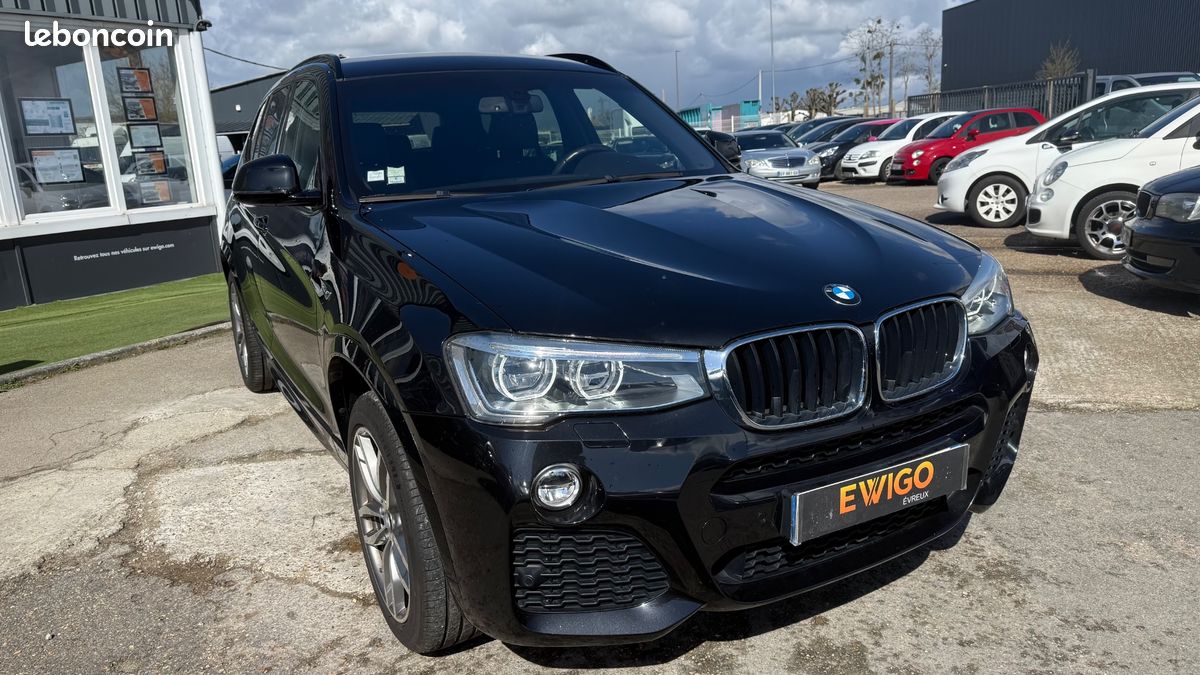 BMW X3 2.0 D 190CH M-SPORT XDRIVE BVA - RADAR DE RECUL - BLUETOOTH - RADIo - (image 8)