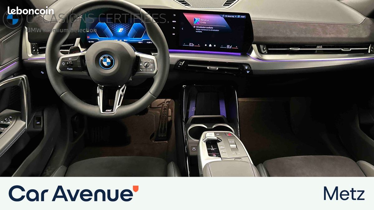 BMW iX2 eDrive20 204ch BVA M Sport (image 9)