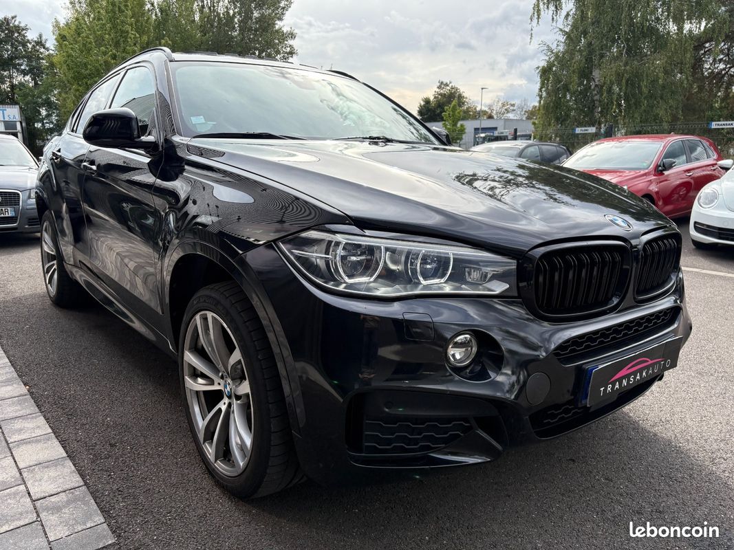 BMW X6 F16 xDrive30d 258 ch M Sport A avec TOIT OUVRANT / CAMERA / CARPLAY / SIEGES CHAUFFANTS (image 2)