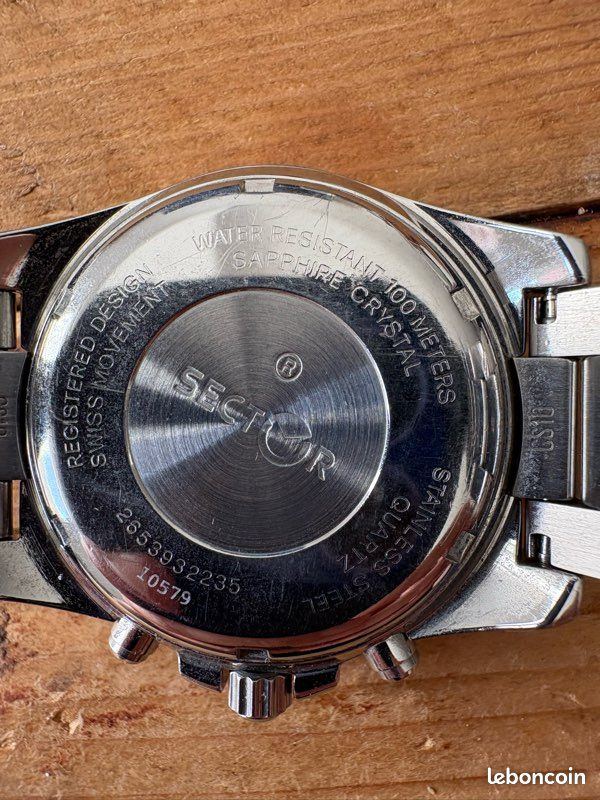 Montre Sector Pour Homme - Jamais Portée, Pile Changée, Avec Boîte - Occasion