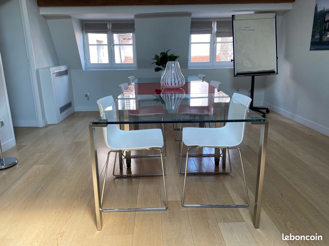 Table en verre Jean Nouvel (image 3)
