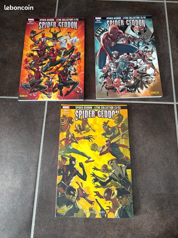 Comics - Spider Geddon - Tomes 1 à 3 (image 1)