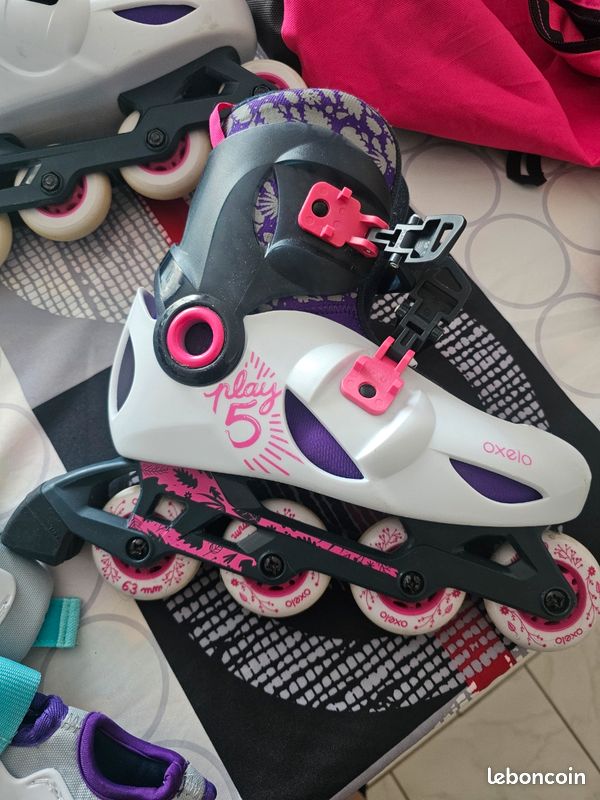 Rollers 34/36 avec sac et protections (image 4)