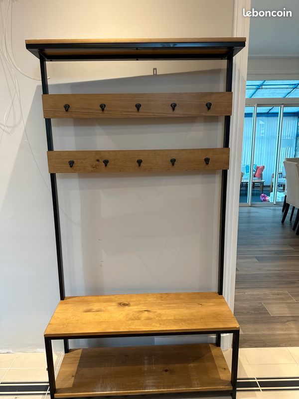 Maison de Monde Bench, coat rack and shoe storage all in one (image 2)