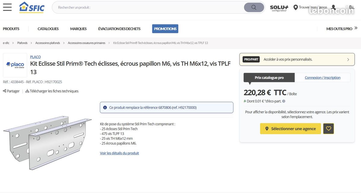 Eclisses Still Prim Tech 90 neuves (image 7)