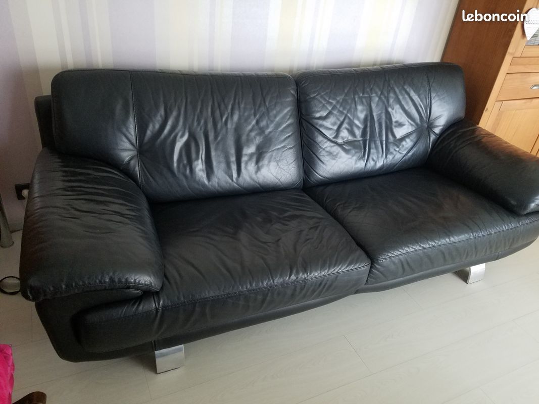 Canapé cuir (image 2)