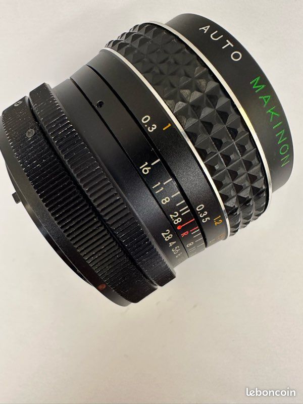 Cine Mod Makinon 28mm 2.8 avec adaptateur M43 - Follow focus - Ref 510002