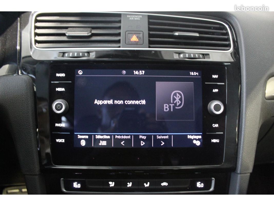 VOLKSWAGEN GOLF 1.5 16V TSI Evo - 150ch - BV DSG 7 VII Confortline Business PHASE 2 - SUIVI COMPLET - GARANTIE (image 24)